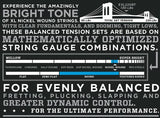 D'Addario EXL220BT Balanced Tension Nickel Wound Super Light 40-95 Long Scale Bass Guitar Strings