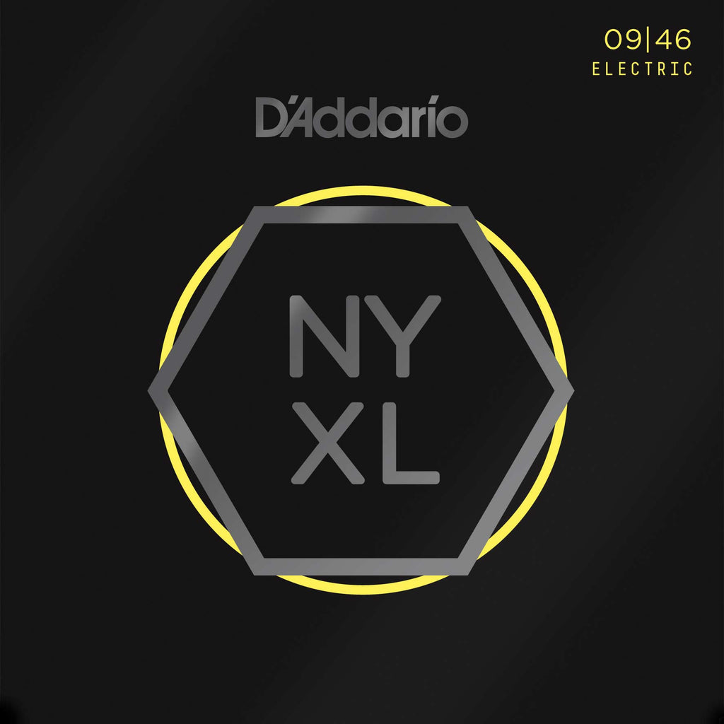 D'Addario NYXL Nickel Wound, Super Light Top, Regular Bottom, 9-46