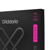 D'Addario XTB45100 XT Light 45-100 Long Scale Nickel Plated Steel Bass Strings