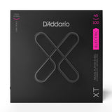 D'Addario XTB45100 XT Light 45-100 Long Scale Nickel Plated Steel Bass Strings