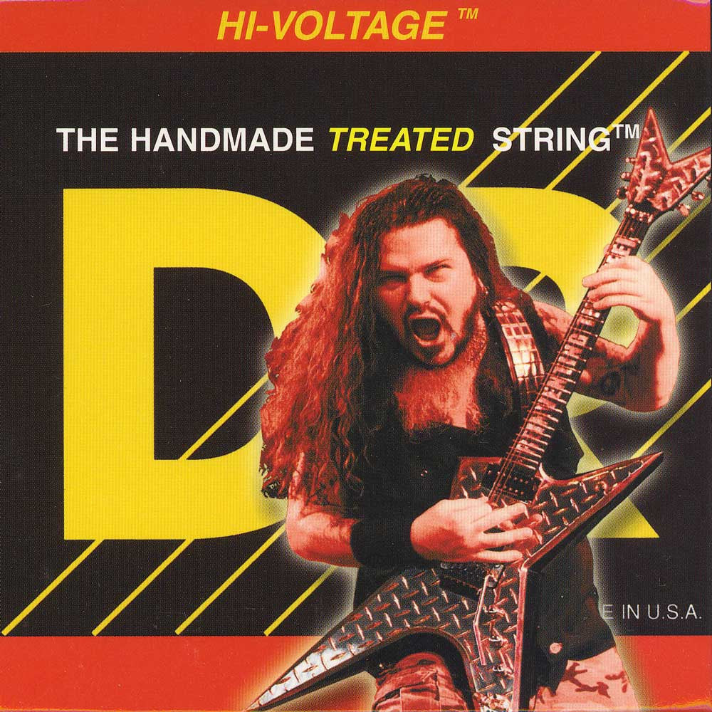 DR Strings DBG-11 Dimebag Darrell Signature Extra Heavy, 11-50, Electric Guitar Strings