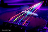 DR Strings NMCB-45 Neon Hi-Def Multicolor 4 String Medium 45-105 Bass Guitar Strings