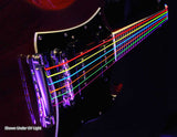 3 Sets DR Strings NMCE-10 Neon Hi-Def Multicolor Medium 10-46 Electric Strings