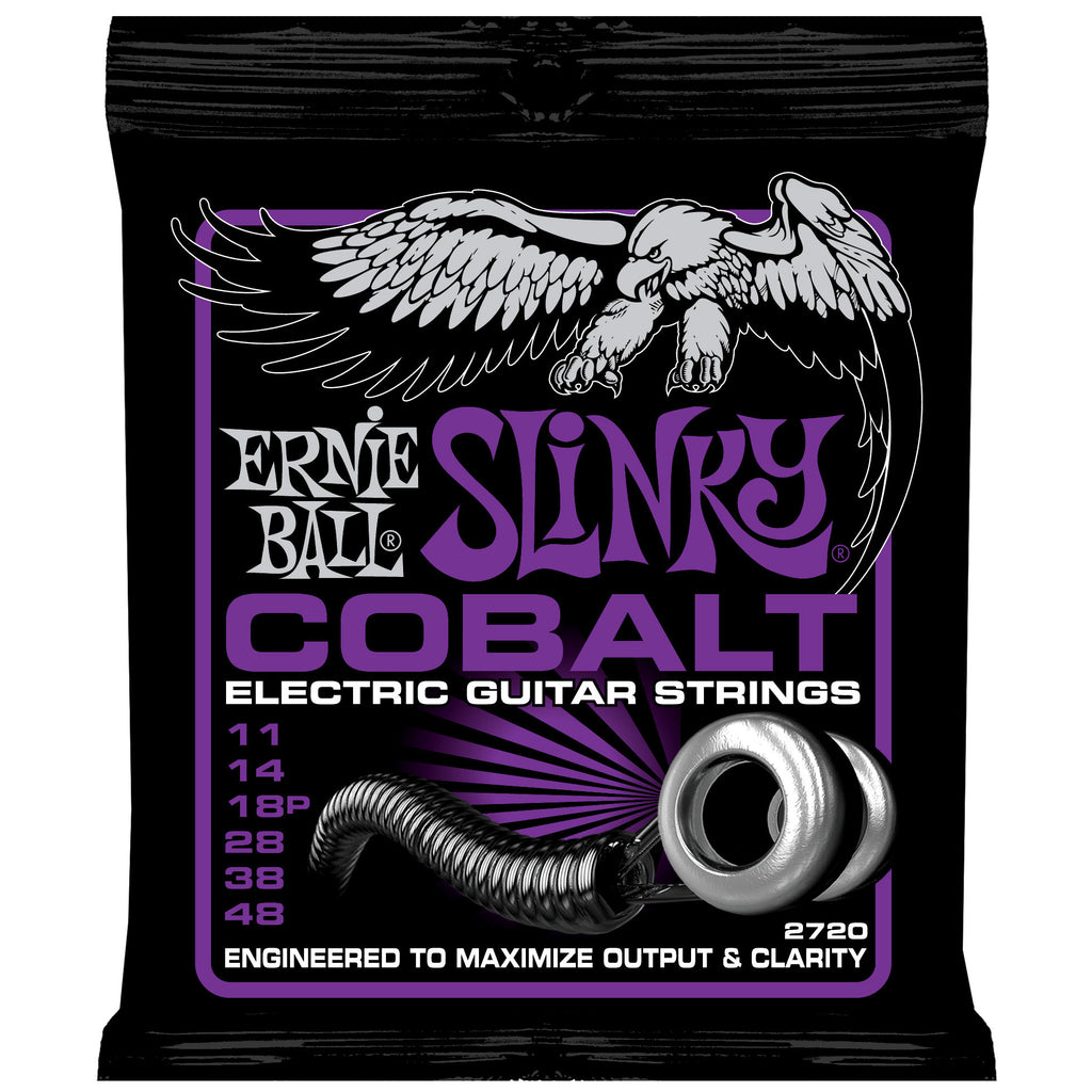 Ernie Ball 2720 Slinky Cobalt 11-48 Electric Guitar Strings