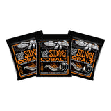 3 Sets Ernie Ball 2722 Hybrid Slinky 9-46 Cobalt Electric Guitar Strings