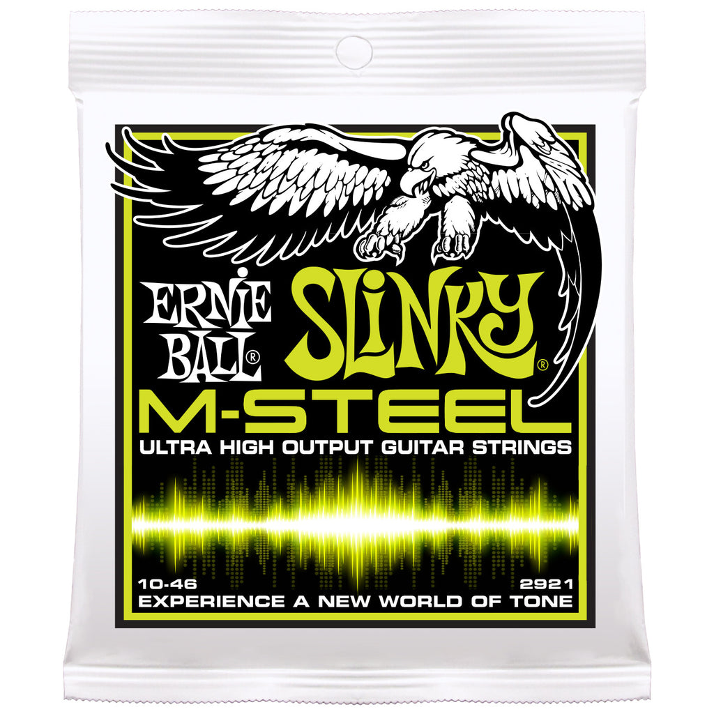 Ernie Ball 2921 Slinky M-Steel 10-46 Electric Guitar Strings