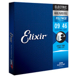 3 Sets Elixir 12025 Polyweb Custom Light 9-46 Electric Guitar Strings