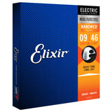 3 Sets Elixir 12027 Nanoweb Custom Light 9-46 Electric Guitar Strings