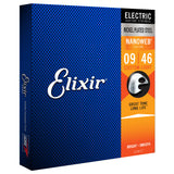 Elixir 12027 Nanoweb Custom Light 9-46 Electric Guitar Strings