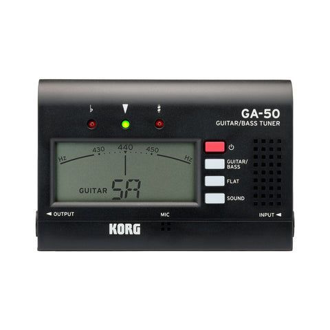 Korg GA-50 High Precision 6-7 String Guitar & 4-5-6 String Bass Tuner