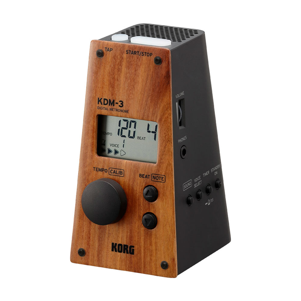 Korg KDM-3 Limited Edition Wood and Black Finish Digital Metronome