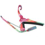 Kyser KG6TD Tie Dye Finish Quick Change Guitar Capo