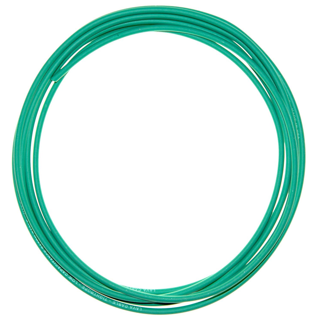 Lava Cable Green Tightrope Cable, Sold By The Foot, For Tightrope Plugs