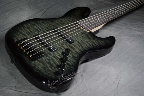 Spector CodaBass 5 Pro 5-String Bass With Black Stain Gloss