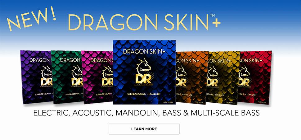 New! DR Strings Dragon Skin Plus